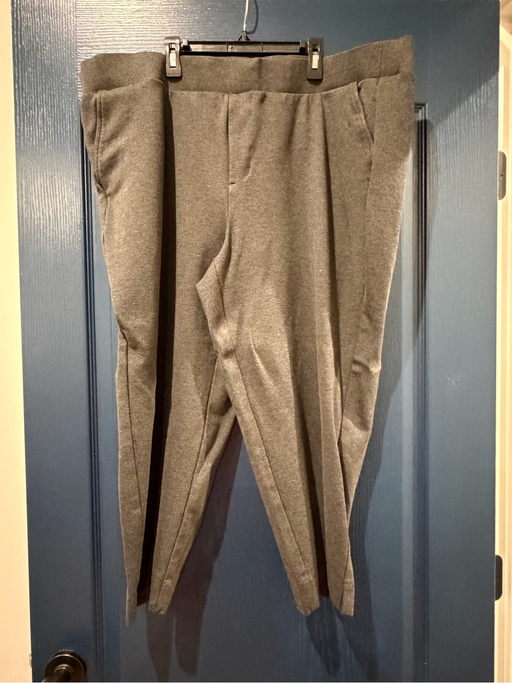torrid Charcoal Gray Ponte Slim Ankle Pants